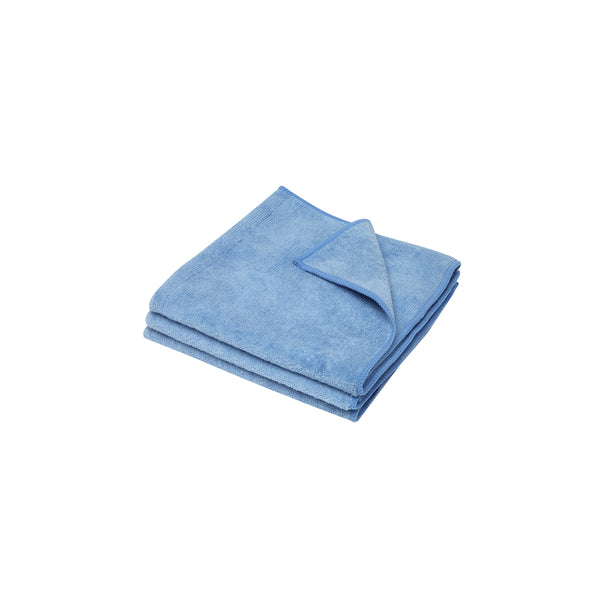 Microfibre Cloth Blue 400x400mm (3/pack)