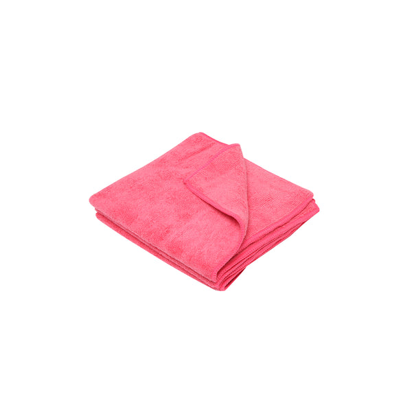 Microfibre Cloth Red 400x400mm (3/pack)