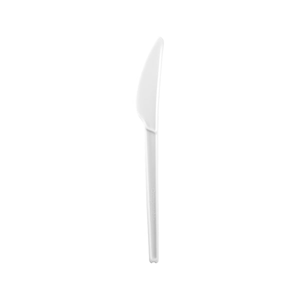 BP.GD-6AK-B BioPak CPLA BioPlastic Knife 150mm Globe Importers Adelaide Hospitality Supplies