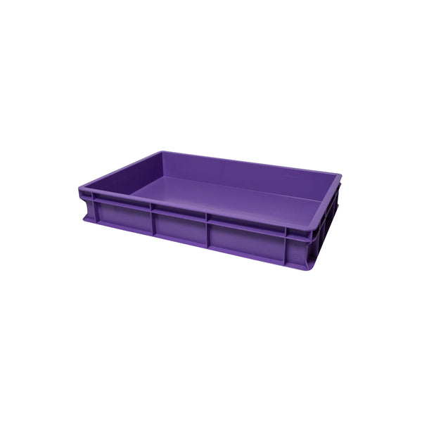 GD.VAS010.LB Stackable Pizza Dough Box Base Purple 600x400x100mm (Gluten Free) Globe Importers Adelaide Hospitality Supplies