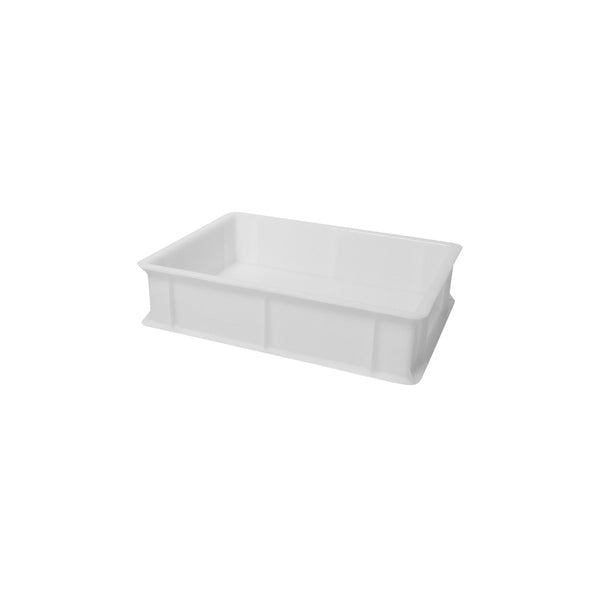 GD.VAS403010 Stackable Pizza Dough Box Base White 300x400x100mm Globe Importers Adelaide Hospitality Supplies