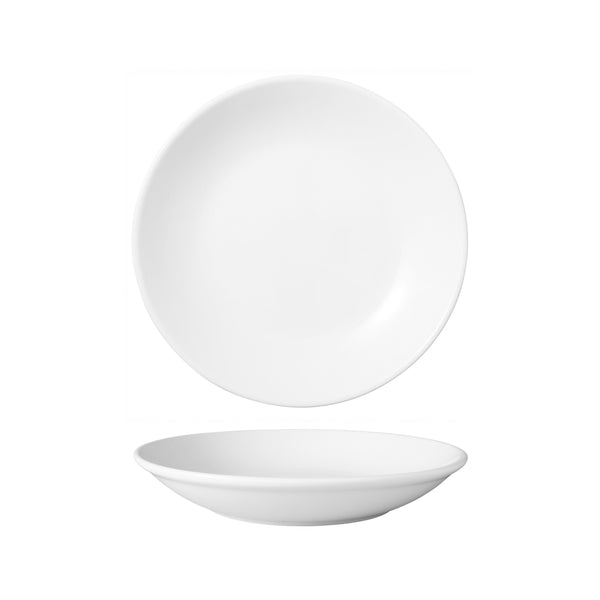 HAG.WBI0015 Maxwell & Williams White Bistro Shallow Bowl 260x47mm Globe Importers Adelaide Hospitality Supplies