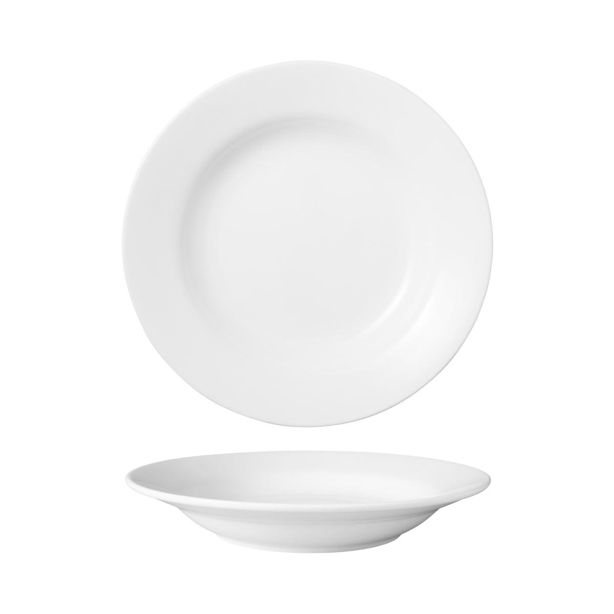HAG.WBI0018 Maxwell & Williams White Bistro Rim Soup Bowl 280x52mm Globe Importers Adelaide Hospitality Supplies