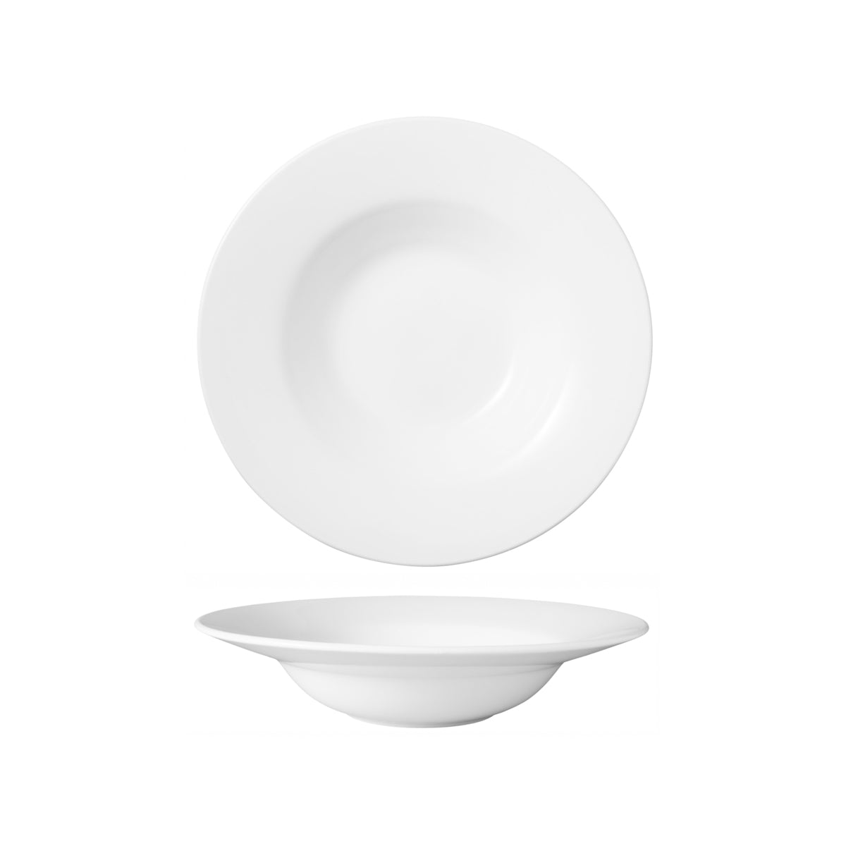 HAG.WBI0019 Maxwell & Williams White Bistro Deep Rim Soup Bowl 250x61mm Globe Importers Adelaide Hospitality Supplies