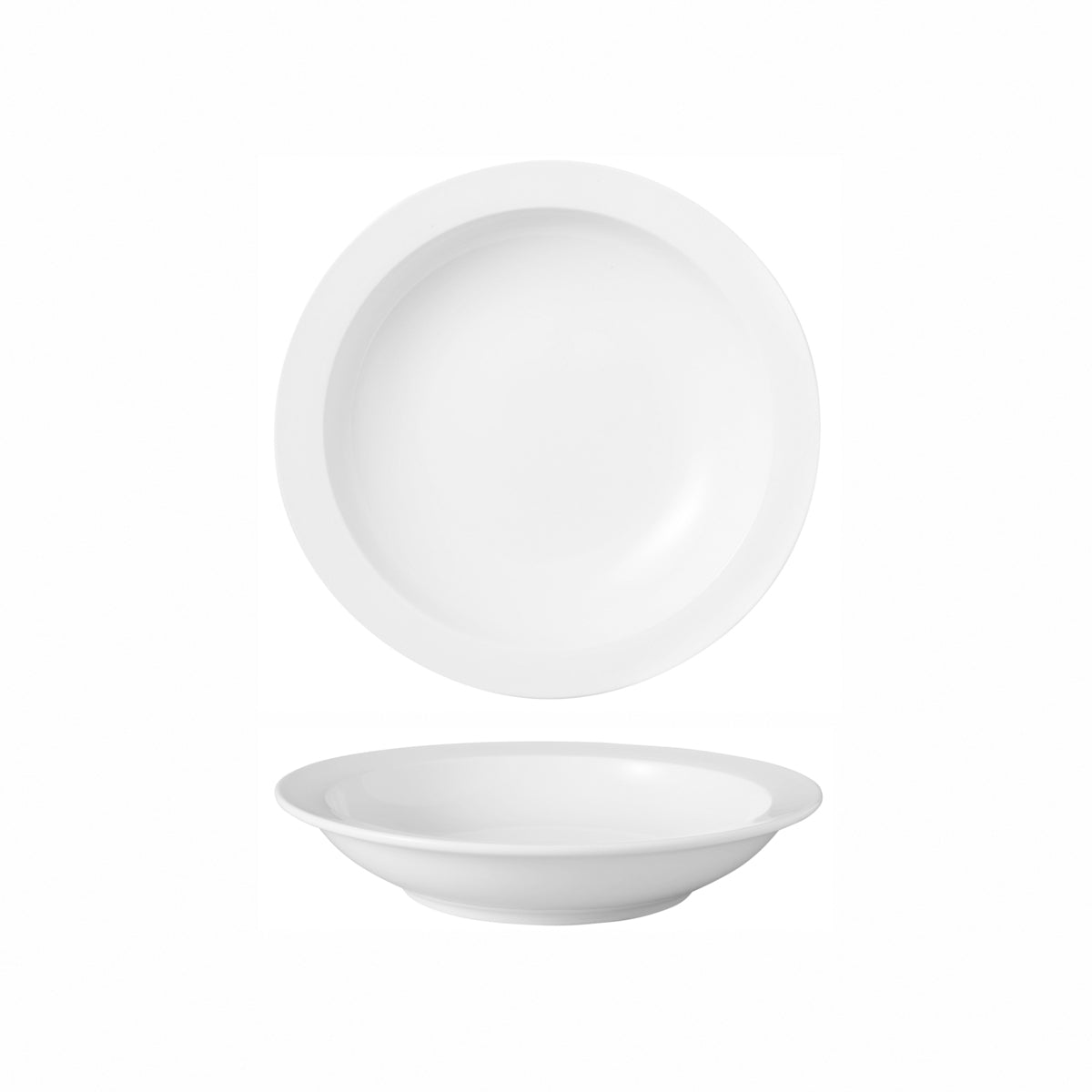 HAG.WBI0029 Maxwell & Williams White Bistro Soup Bowl 200x40mm Globe Importers Adelaide Hospitality Supplies