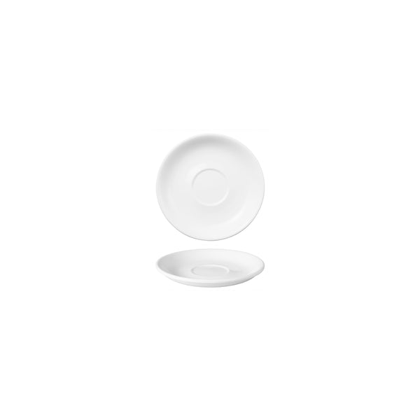 HAG.WBI0041  Maxwell & Williams White Bistro Saucer 150mm Globe Importers Adelaide Hospitality Supplies
