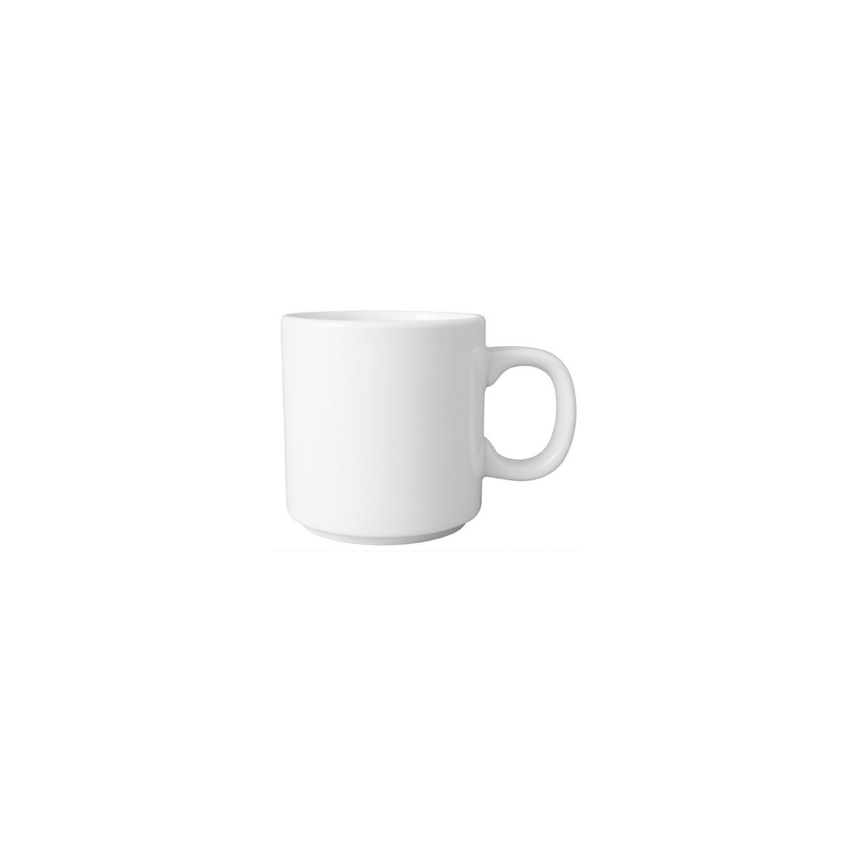 HAG.WBI0046 Maxwell & Williams White Bistro Straight Mug 200ml Globe Importers Adelaide Hospitality Supplies