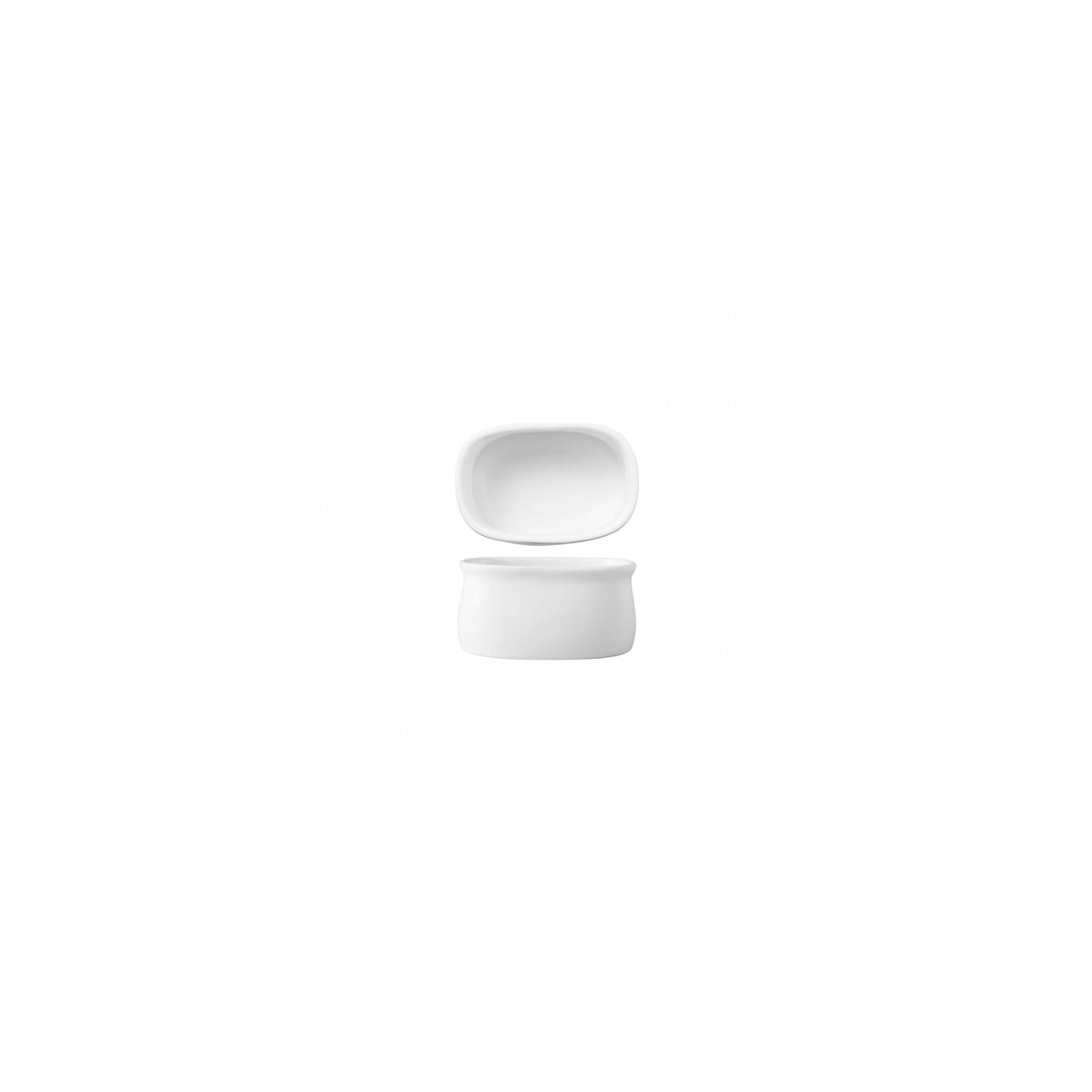 HAG.WBI0059 Maxwell & Williams White Bistro Sugar Sachet Holder 96x65x46mm Globe Importers Adelaide Hospitality Supplies