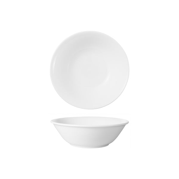 HAG.WBI0077 Maxwell & Williams White Bistro Cereal / Salad Bowl 230x70mm Globe Importers Adelaide Hospitality Supplies