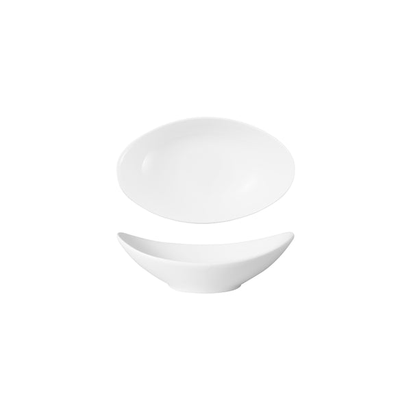 HAG.WBI0078 Maxwell & Williams White Bistro Ice Cream Bowl 160x100mm Globe Importers Adelaide Hospitality Supplies