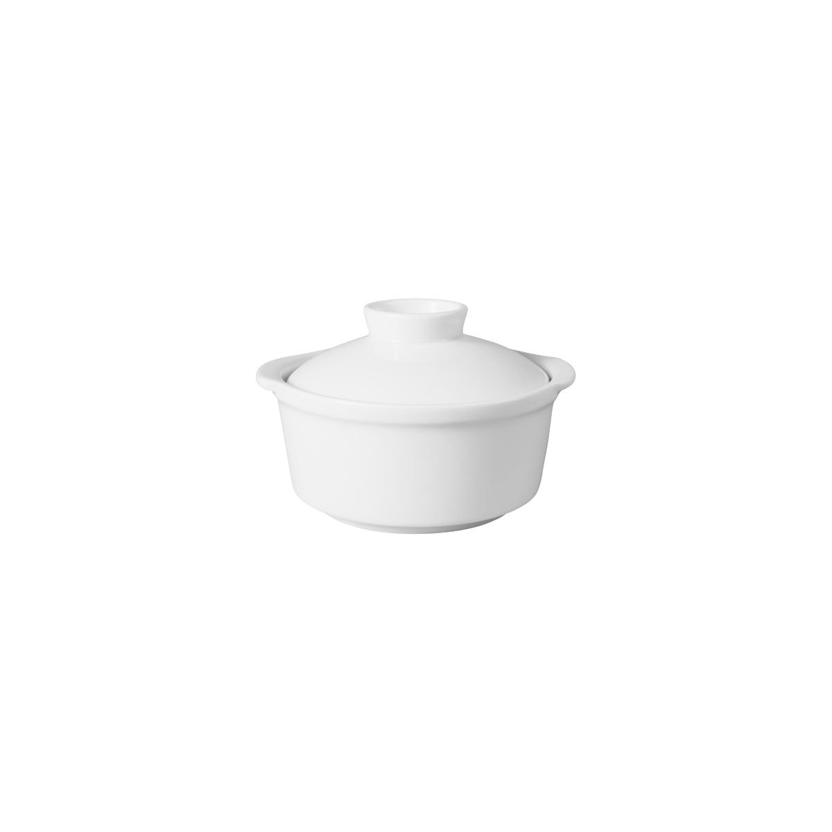 HAG.WBI0095 Maxwell & Williams White Bistro Fish Fin Casserole 120x120mm Globe Importers Adelaide Hospitality Supplies