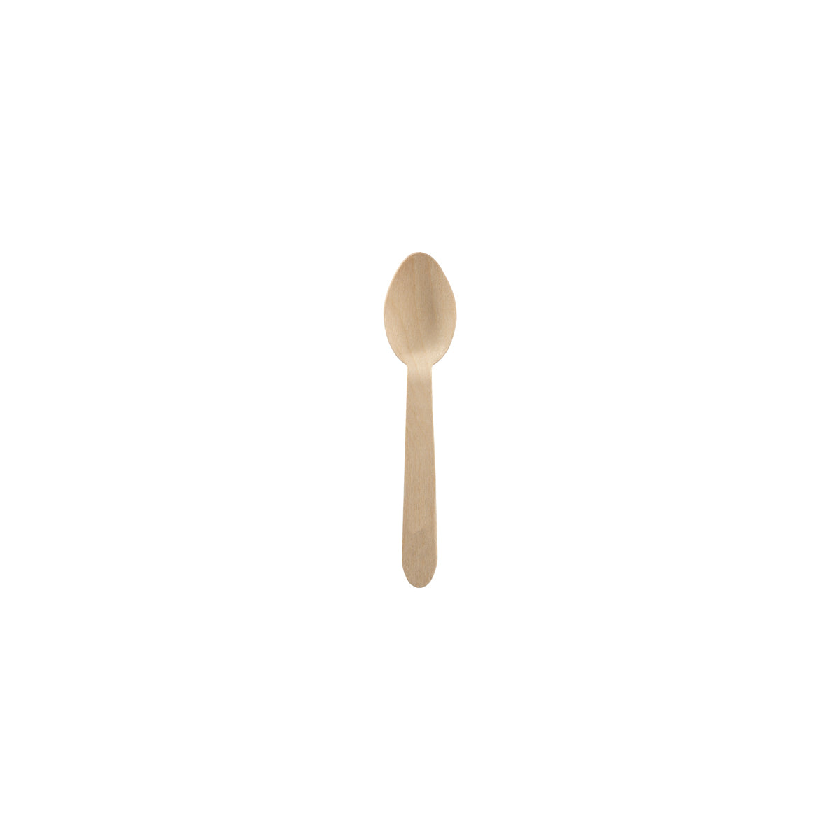 BP.HY-10TS-5000 BioPak Unbranded FSC™ Wooden Teaspoon 100mm Globe Importers Adelaide Hospitality Supplies