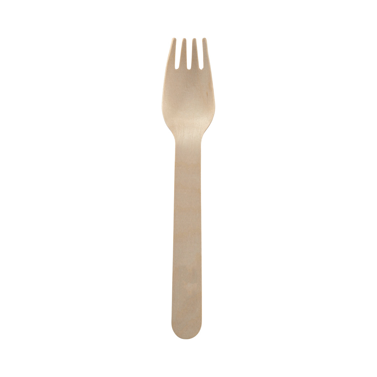 BP.HY-16F-2000 BioPak Unbranded FSC™ Wooden Fork 160mm Globe Importers Adelaide Hospitality Supplies