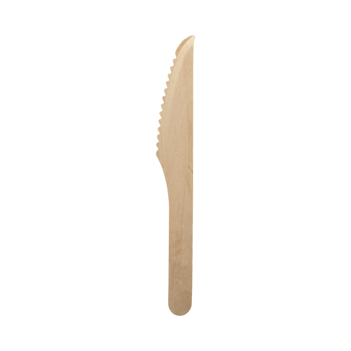 BP.HY-16K-2000 BioPak Unbranded FSC™ Wooden Knife 160mm Globe Importers Adelaide Hospitality Supplies