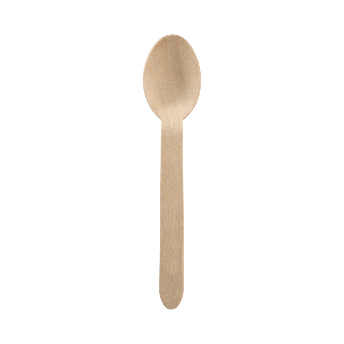 BP.HY-16S-2000 BioPak Unbranded FSC™ Wooden Spoon 160mm Globe Importers Adelaide Hospitality Supplies