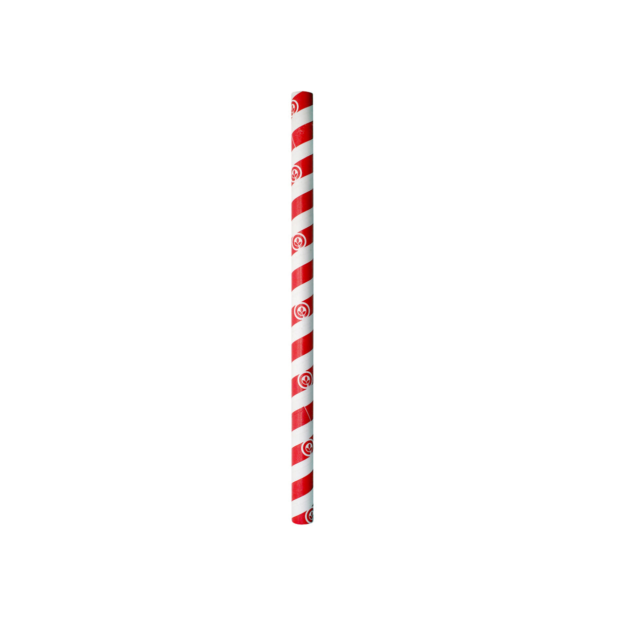 BP.JP-PBS-10x197-RS BioPak Jumbo BioStraw Paper Red Stripe 10x197mm Globe Importers Adelaide Hospitality Supplies
