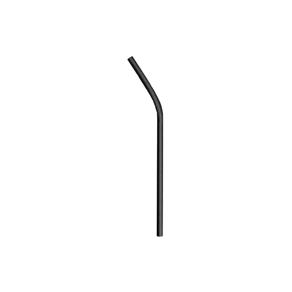 BP.JP-PBS-6x197-BENDY-B BioPak Bendy BioStraw Paper Black 6x197mm Globe Importers Adelaide Hospitality Supplies