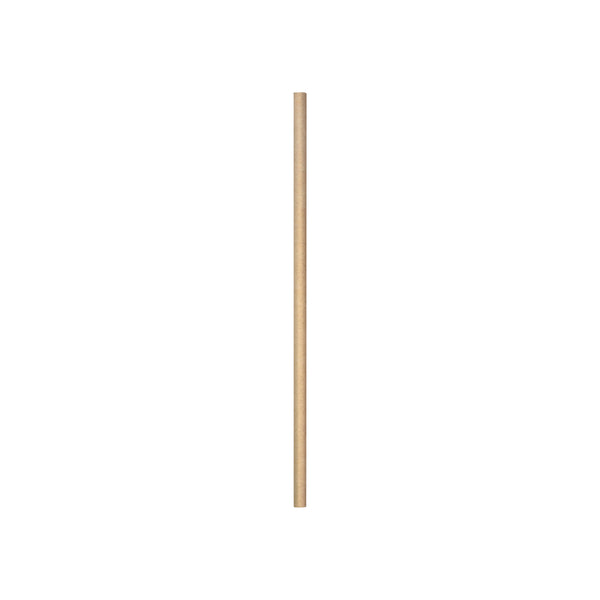 BP.JP-PBS-6x197-KRAFT BioPak Regular BioStraw Paper Kraft 6x197mm Globe Importers Adelaide Hospitality Supplies
