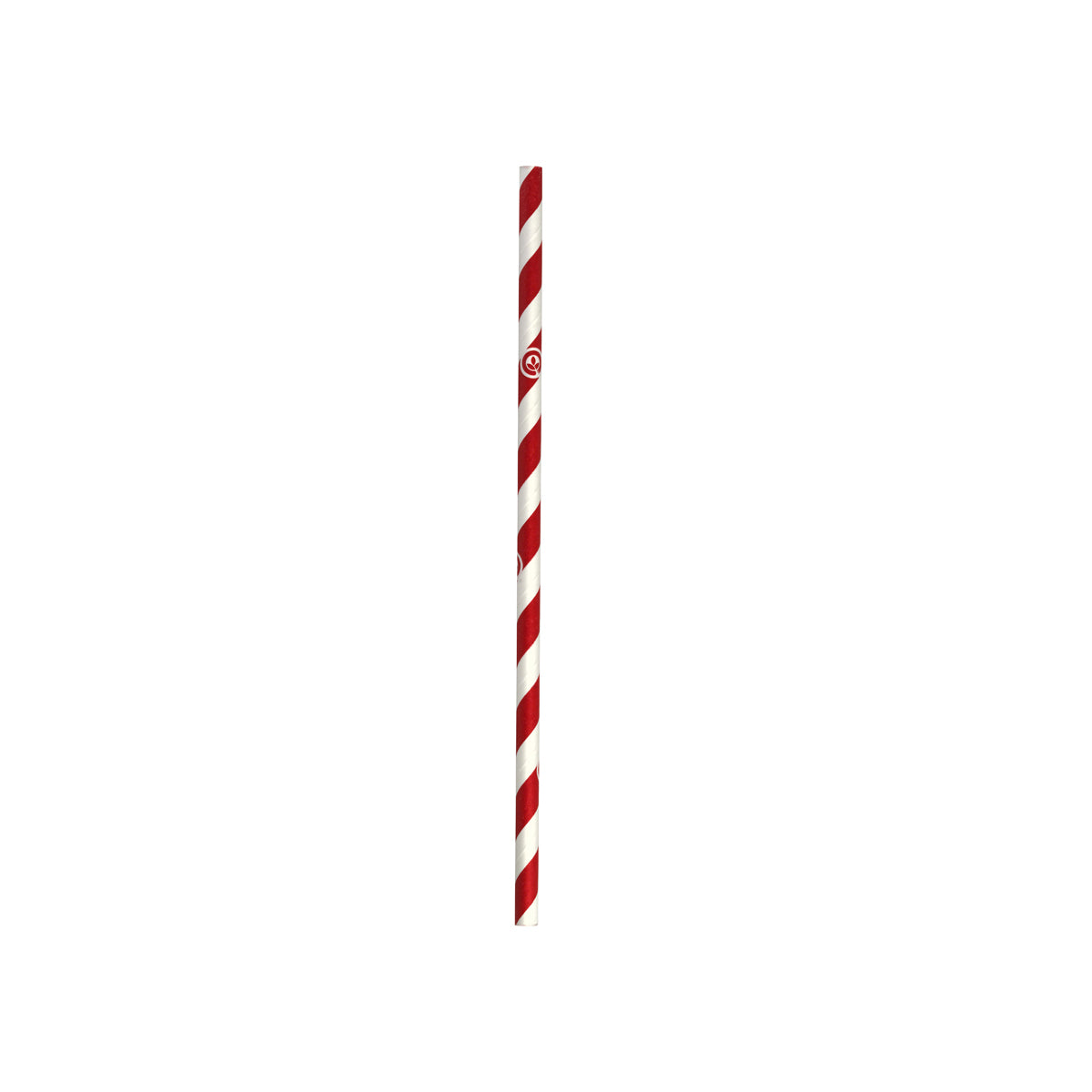 BP.JP-PBS-6x197-RS BioPak Regular BioStraw Paper Red Stripe 6x197mm Globe Importers Adelaide Hospitality Supplies