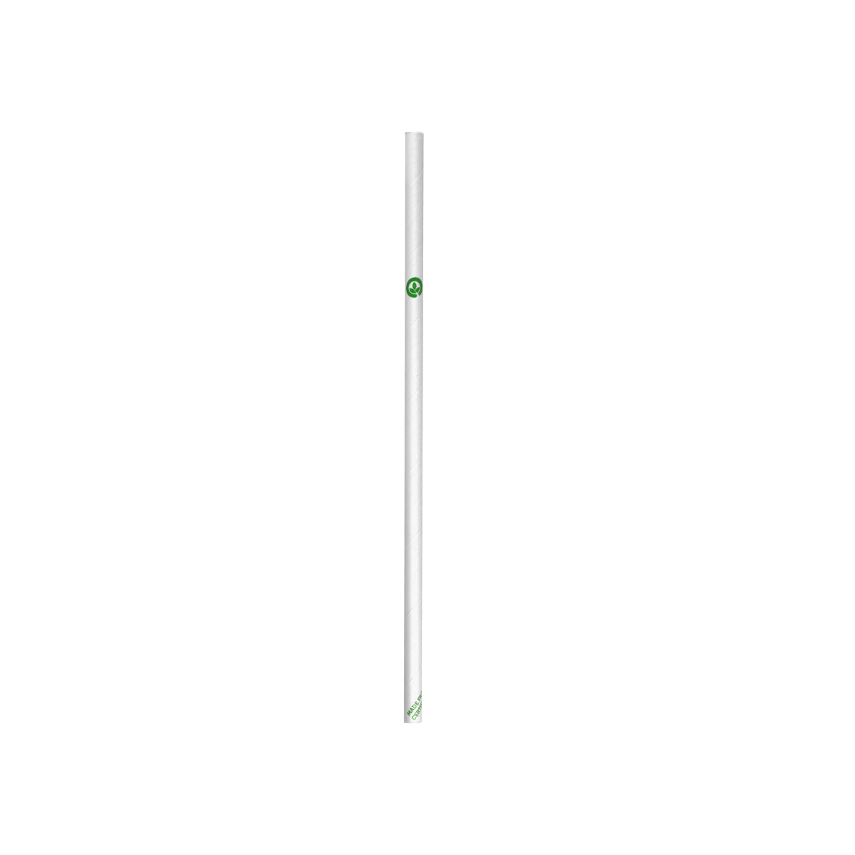 BP.JP-PBS-6x197-W BioPak Regular BioStraw Paper White 6x197mm Globe Importers Adelaide Hospitality Supplies