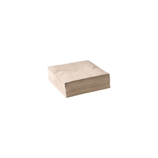 BP.L-B/CNCE-N BioPak FSC™ BioNapkin Cocktail 2-Ply Natural Globe Importers Adelaide Hospitality Supplies