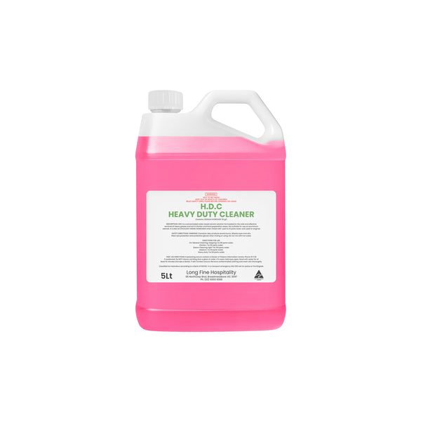 LFC.CHEM.HDC5 Heavy Duty Cleaner (H.D.C) 5Lt Globe Importers Adelaide Hospitality Supplies