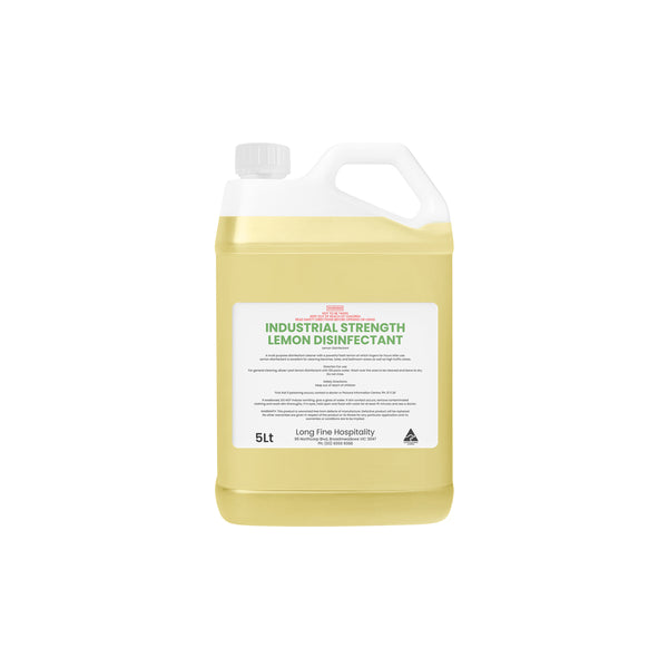 LFC.CHEM.LO5 Industrial Strength Lemon Disinfectant 5Lt Globe Importers Adelaide Hospitality Supplies