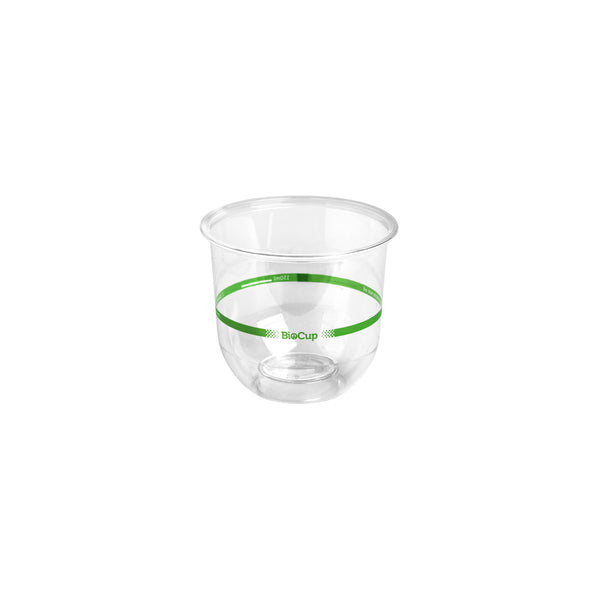 BP.Q-360 BioPak Clear PLA BioCup Tumbler (96mm) 360ml Globe Importers Adelaide Hospitality Supplies