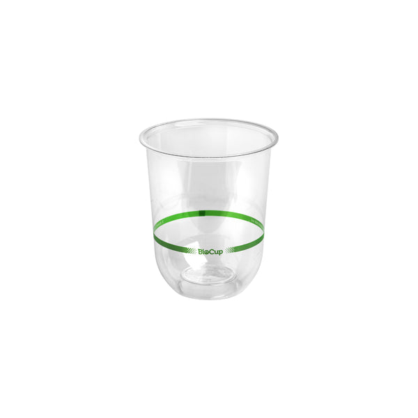 BP.Q-500 BioPak Clear PLA BioCup Tumbler (96mm) 500ml Globe Importers Adelaide Hospitality Supplies