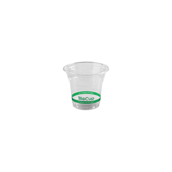 BP.R-150Y BioPak Clear PLA BioCup (76mm) 150ml Globe Importers Adelaide Hospitality Supplies