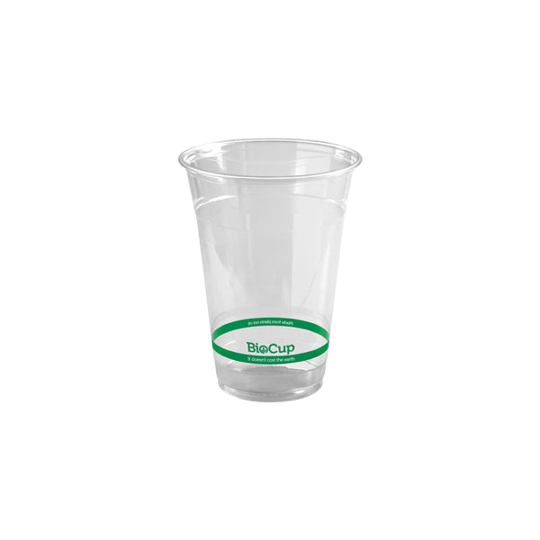 BP.R-500Y BioPak Clear PLA BioCup (96mm) 500ml Globe Importers Adelaide Hospitality Supplies