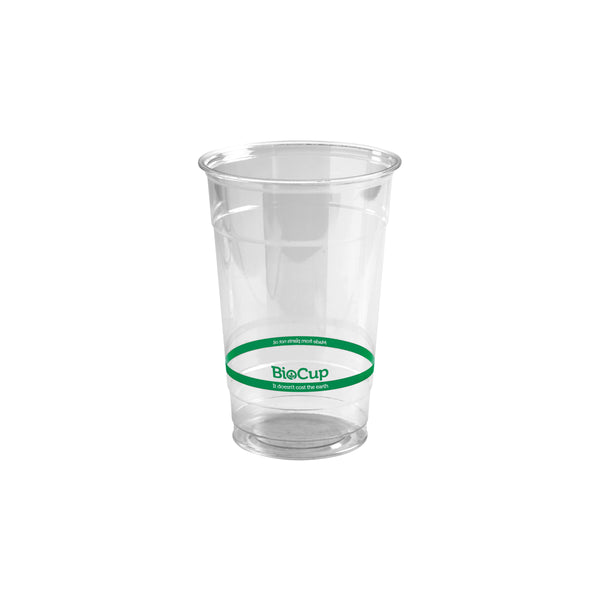 BP.R-600Y BioPak Clear PLA BioCup (96mm) 600ml Certified Globe Importers Adelaide Hospitality Supplies