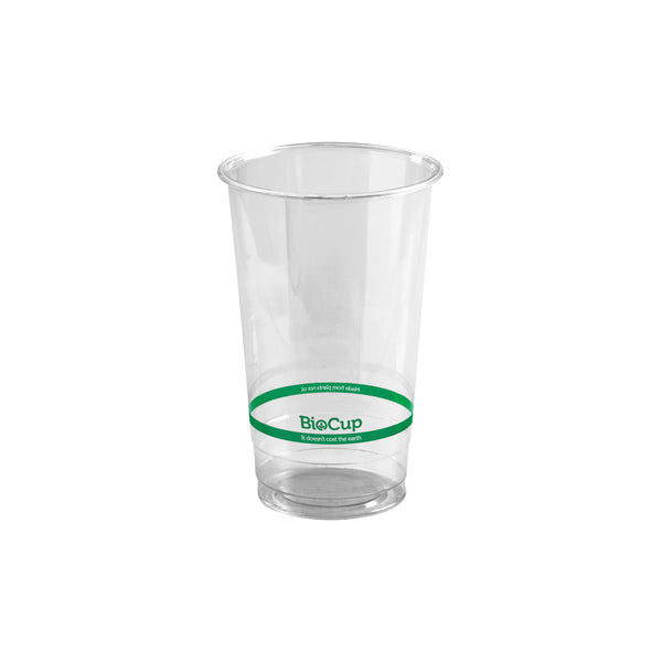BP.R-700Y BioPak Clear PLA BioCup (96mm) 700ml Globe Importers Adelaide Hospitality Supplies