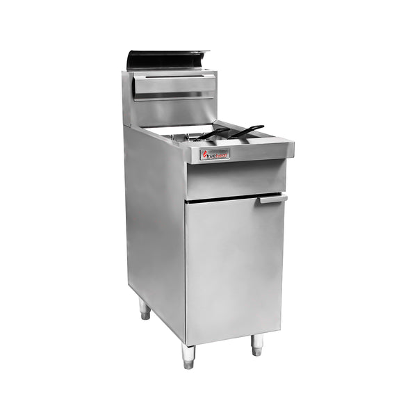 RCF4-NG Trueheat Open Pot Fryer 400mm 18L NG Globe Importers Adelaide Hospitality Supplies