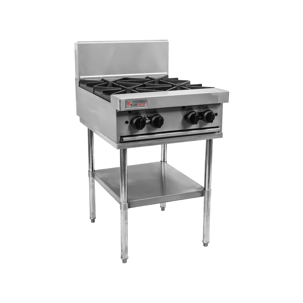 RCT6-4-NG Trueheat RC Series 4 Burners NG On Stand Globe Importers Adelaide Hospitality Supplies