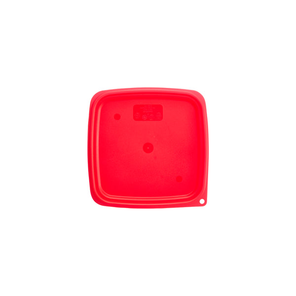 CC.SFC6FPPP.266 Cambro CamSquare Fresh Pro Storage Lid Red To Suit 5.7-7.6Lt Globe Importers Adelaide Hospitality Supplies