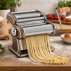 Imperia iPasta Pasta Machine Classic Ruvida Black | Globe Importers