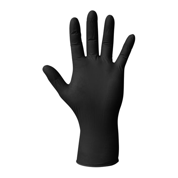 TGC.120003 Nitrile Gloves Black Large (100/pack) Globe Importers Adelaide Hospitality Supplies