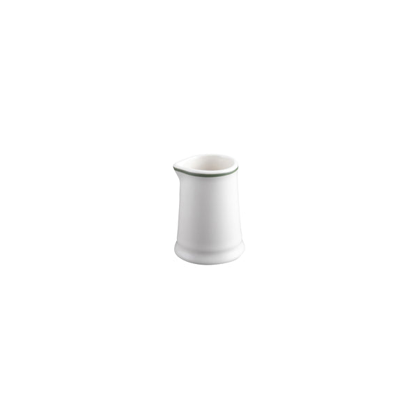 TX110101 Tuxton Green Bay Creamer 54mm / 100ml Globe Importers Adelaide Hospitality Supplies