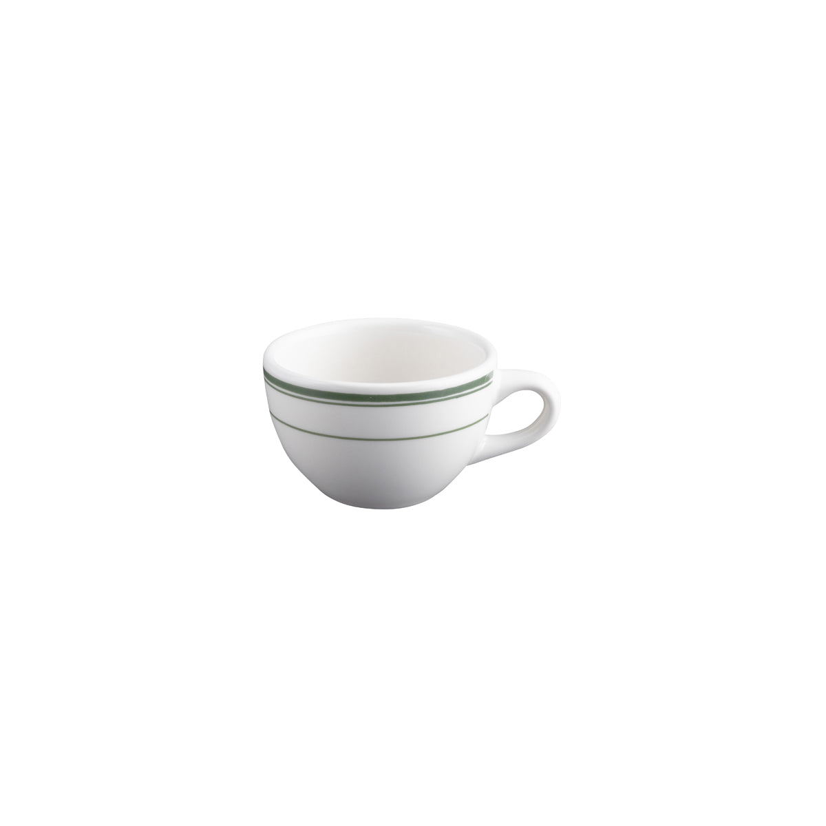 TX110103 Tuxton Green Bay Tea / Coffee Cup 95mm / 198ml Globe Importers Adelaide Hospitality Supplies