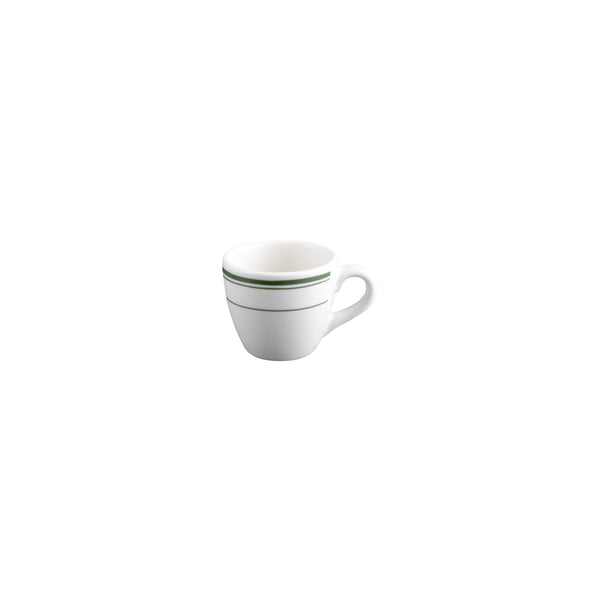 TX110108 Tuxton Green Bay Espresso Cup 67mm / 100ml Globe Importers Adelaide Hospitality Supplies