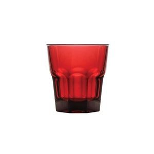0315_424 Polysafe Polycarbonate Rocks Tumbler Red Globe Importers Adelaide Hospitality Suppliers