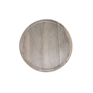 04840-T Chef Inox Round Serving Board - Grey Globe Importers Adelaide Hospitality Suppliers