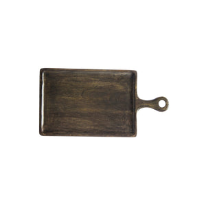 04963-T Chef Inox Rectangular Paddle Board - Dark Wood Globe Importers Adelaide Hospitality Suppliers