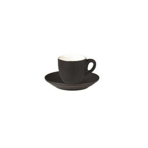 06.BELLY.ESP.MB Incafe Matte Black Belly Espresso Cup Globe Importers Adelaide Hospitality Suppliers