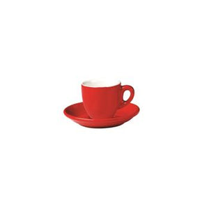 06.BELLY.ESP.RD Incafe Red Belly Espresso Cup Globe Importers Adelaide Hospitality Suppliers