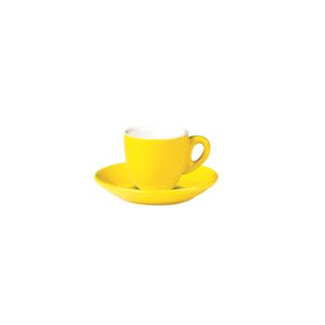 06.BELLY.ESP.YL Incafe Yellow Belly Espresso Cup Globe Importers Adelaide Hospitality Suppliers