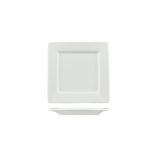 Classicware Square Plate Wide Rim
