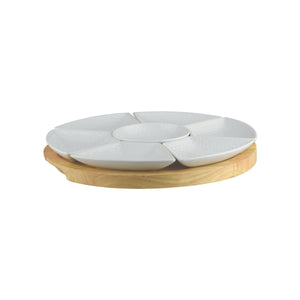 400.118 Long Fine Classicware Round Platter Set Globe Importers Adelaide Hospitality Supplies