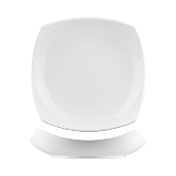 400.189 Long Fine Classicware Square Curved Coupe Dish Globe Importers Adelaide Hospitality Supplies